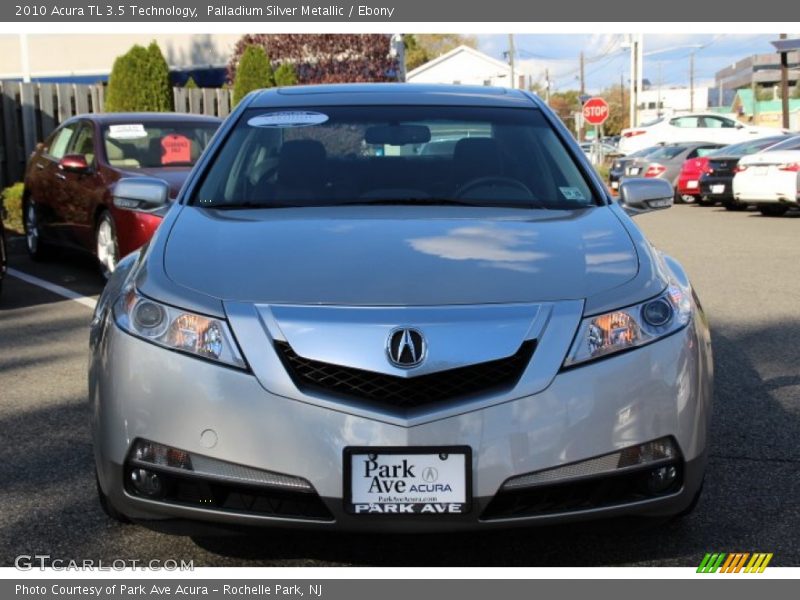 Palladium Silver Metallic / Ebony 2010 Acura TL 3.5 Technology