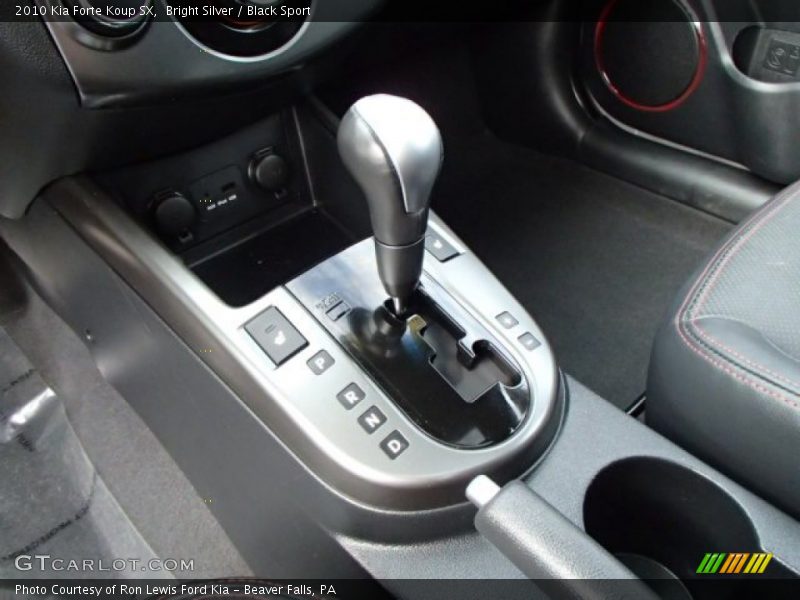 Bright Silver / Black Sport 2010 Kia Forte Koup SX