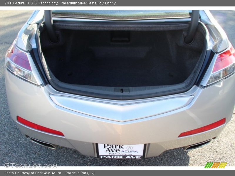 Palladium Silver Metallic / Ebony 2010 Acura TL 3.5 Technology