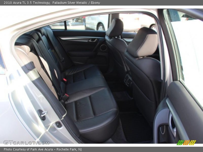 Palladium Silver Metallic / Ebony 2010 Acura TL 3.5 Technology