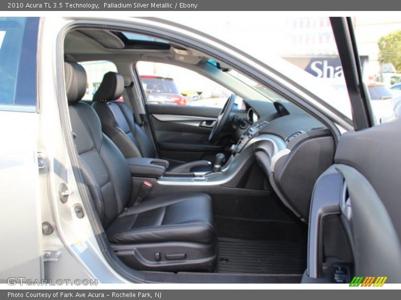 Palladium Silver Metallic / Ebony 2010 Acura TL 3.5 Technology