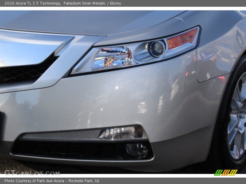 Palladium Silver Metallic / Ebony 2010 Acura TL 3.5 Technology
