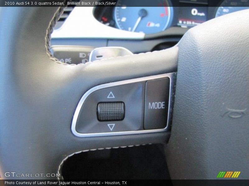 Brilliant Black / Black/Silver 2010 Audi S4 3.0 quattro Sedan