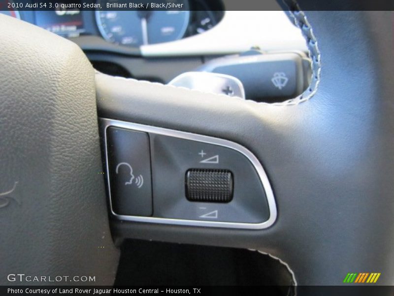 Brilliant Black / Black/Silver 2010 Audi S4 3.0 quattro Sedan
