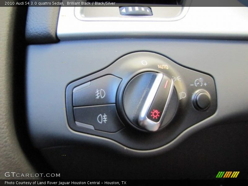Brilliant Black / Black/Silver 2010 Audi S4 3.0 quattro Sedan