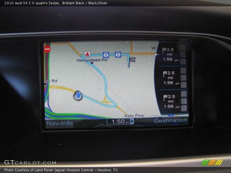 Brilliant Black / Black/Silver 2010 Audi S4 3.0 quattro Sedan