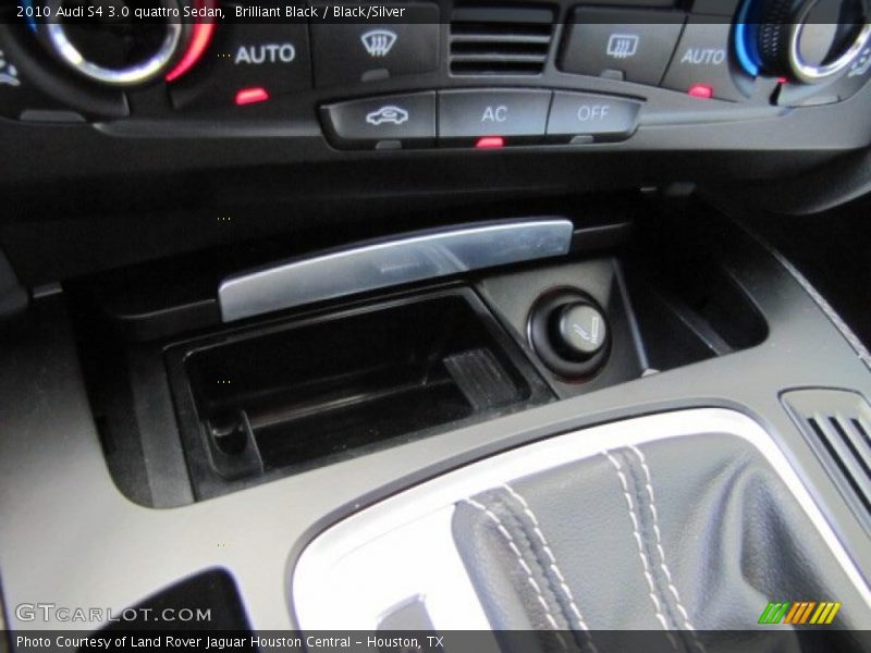 Brilliant Black / Black/Silver 2010 Audi S4 3.0 quattro Sedan