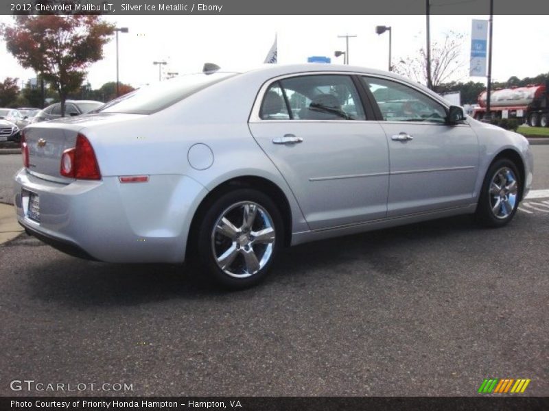 Silver Ice Metallic / Ebony 2012 Chevrolet Malibu LT
