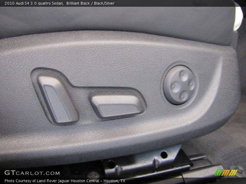 Brilliant Black / Black/Silver 2010 Audi S4 3.0 quattro Sedan