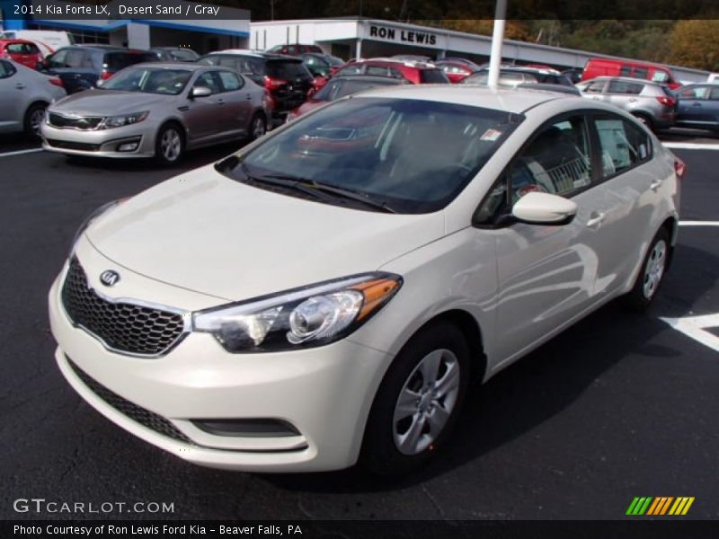 Desert Sand / Gray 2014 Kia Forte LX