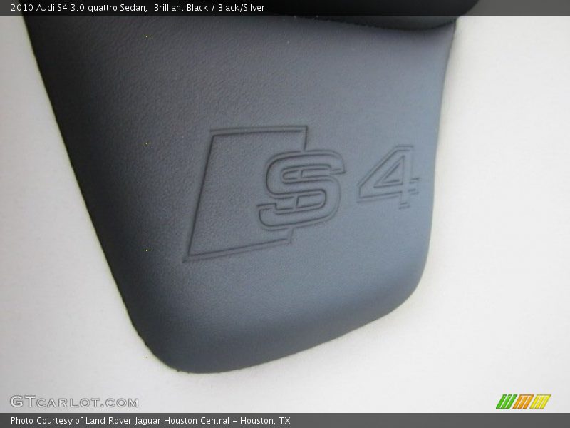 Brilliant Black / Black/Silver 2010 Audi S4 3.0 quattro Sedan
