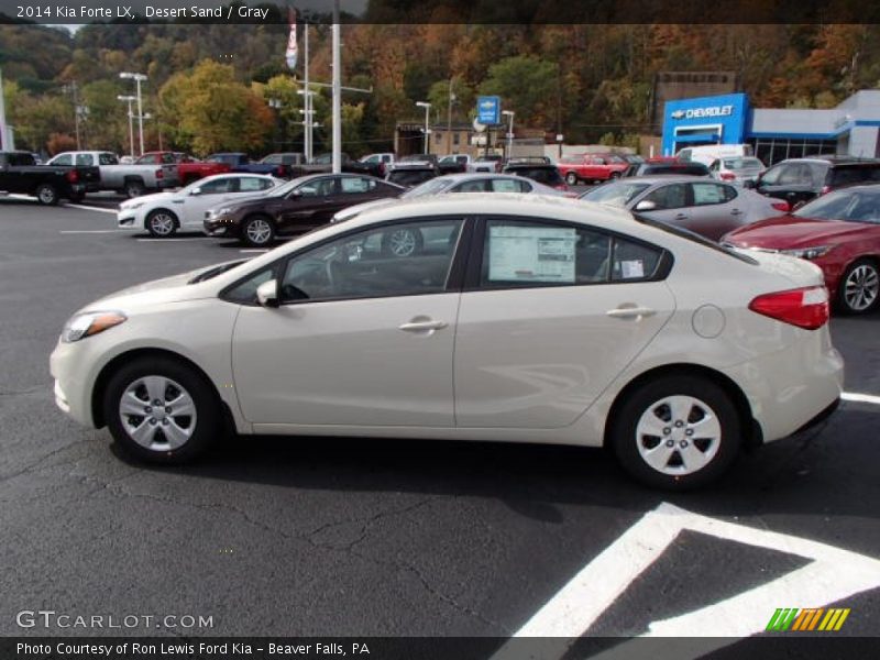 Desert Sand / Gray 2014 Kia Forte LX