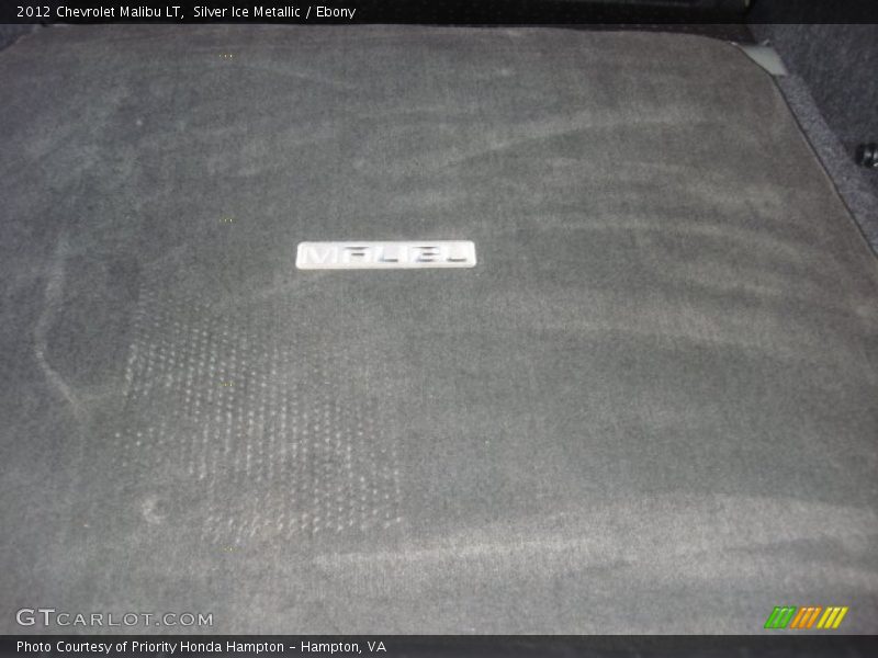 Silver Ice Metallic / Ebony 2012 Chevrolet Malibu LT