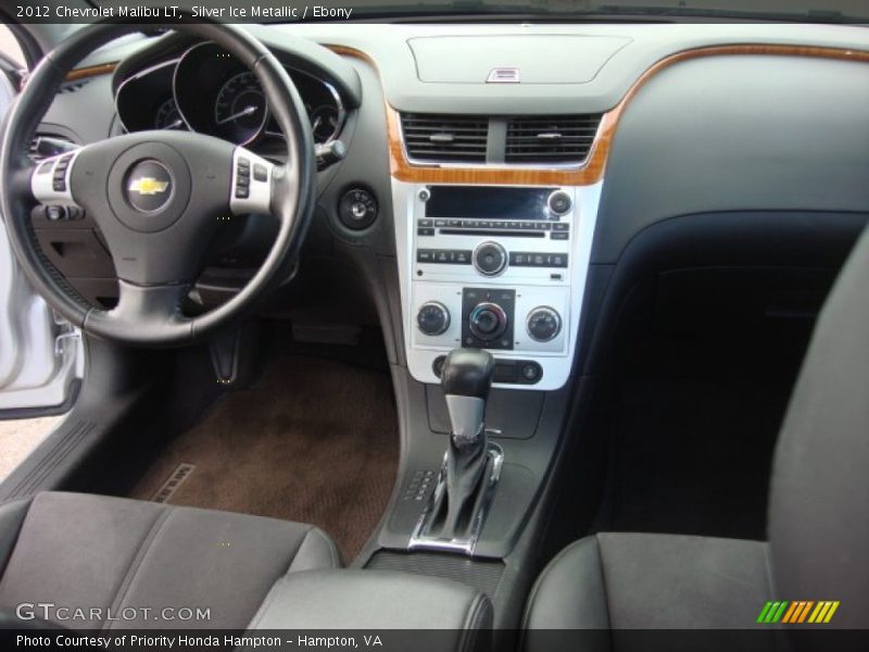 Silver Ice Metallic / Ebony 2012 Chevrolet Malibu LT
