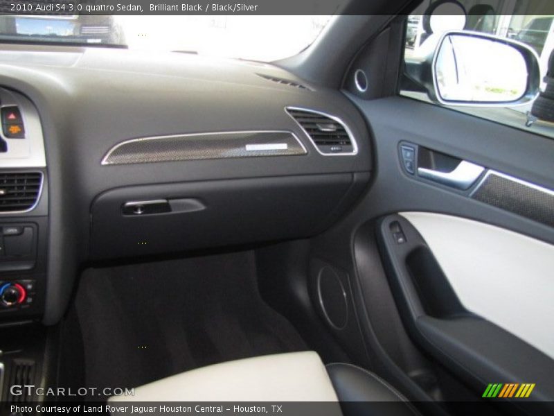 Brilliant Black / Black/Silver 2010 Audi S4 3.0 quattro Sedan