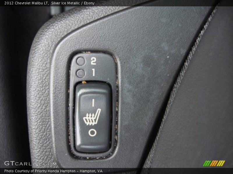 Silver Ice Metallic / Ebony 2012 Chevrolet Malibu LT