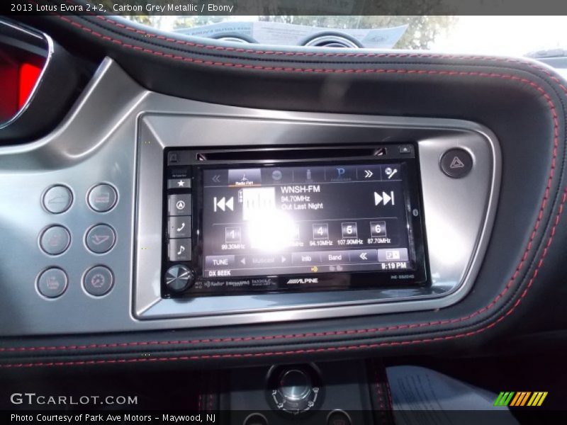 Controls of 2013 Evora 2+2