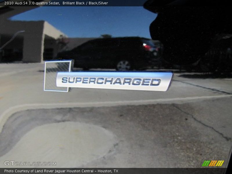 Brilliant Black / Black/Silver 2010 Audi S4 3.0 quattro Sedan