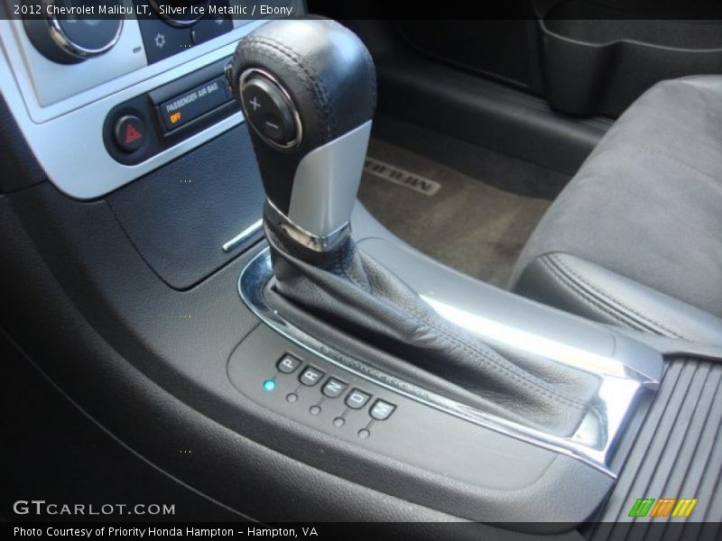 Silver Ice Metallic / Ebony 2012 Chevrolet Malibu LT