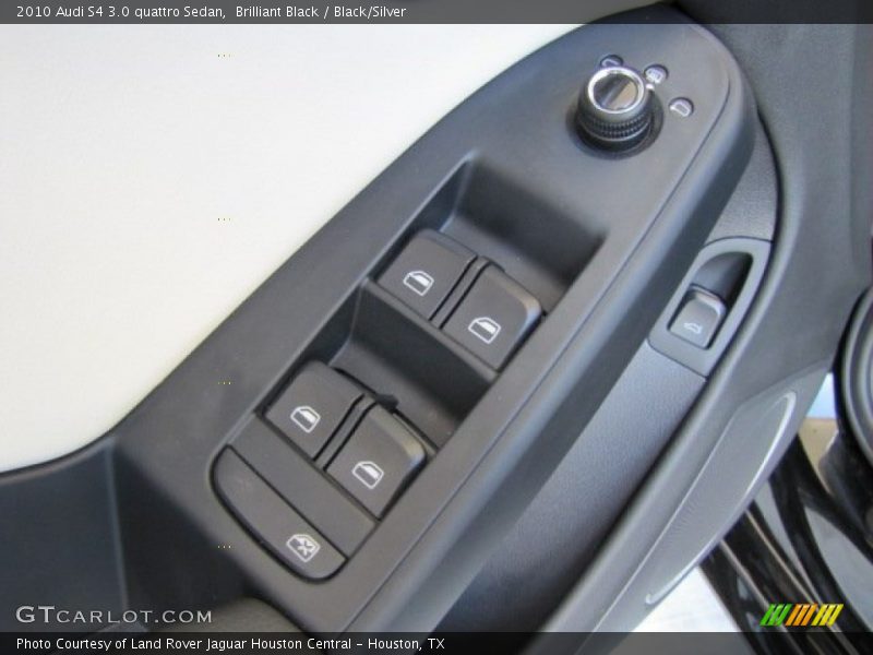 Brilliant Black / Black/Silver 2010 Audi S4 3.0 quattro Sedan