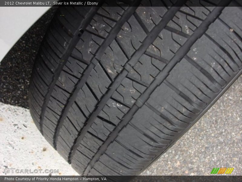 Silver Ice Metallic / Ebony 2012 Chevrolet Malibu LT