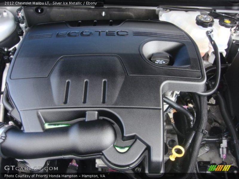 Silver Ice Metallic / Ebony 2012 Chevrolet Malibu LT