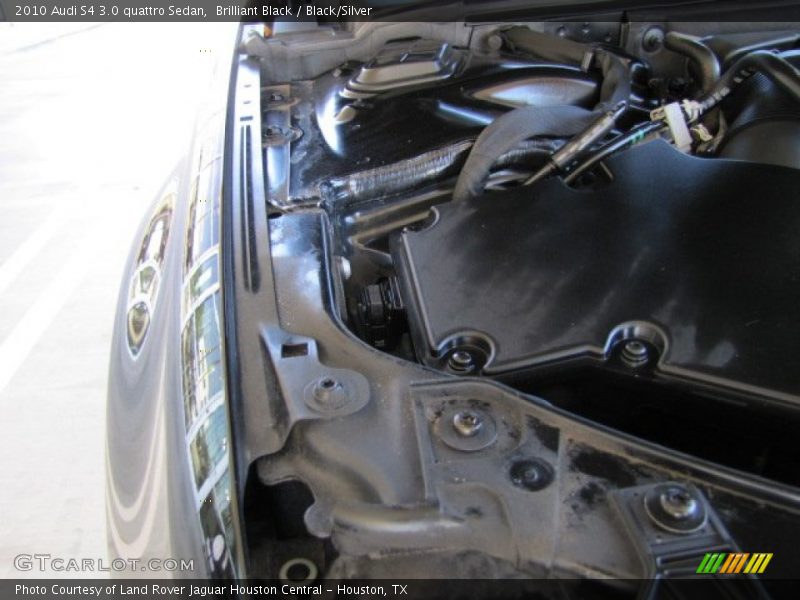 Brilliant Black / Black/Silver 2010 Audi S4 3.0 quattro Sedan