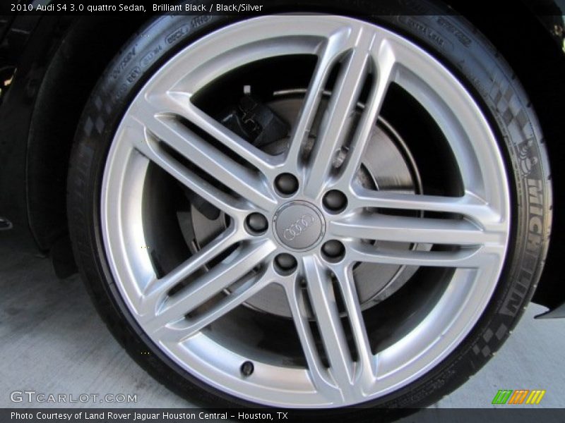 Brilliant Black / Black/Silver 2010 Audi S4 3.0 quattro Sedan