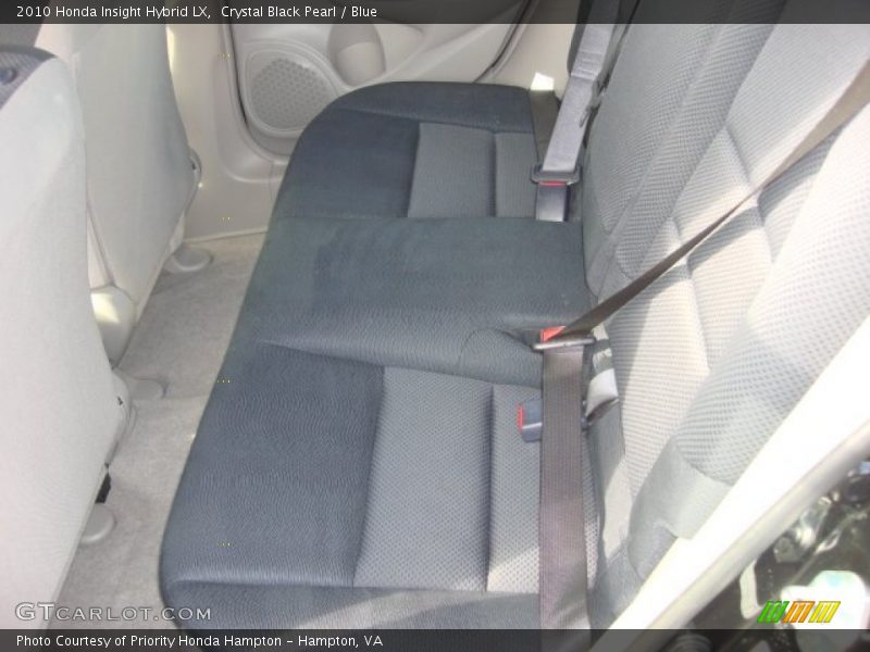 Crystal Black Pearl / Blue 2010 Honda Insight Hybrid LX