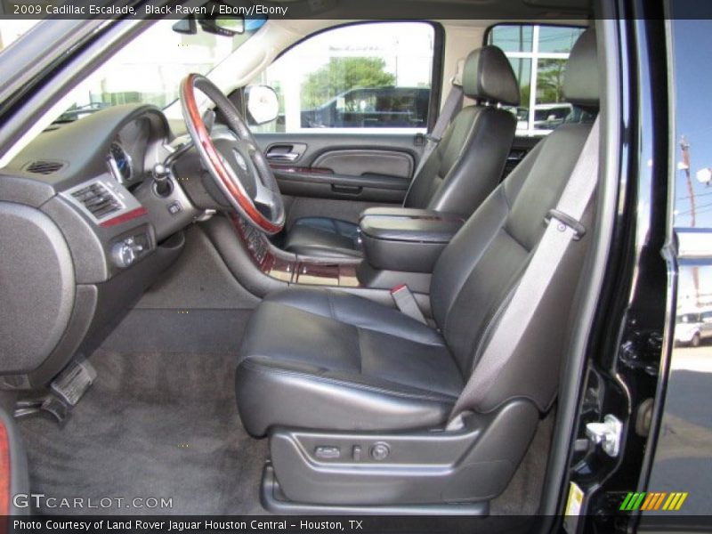 Black Raven / Ebony/Ebony 2009 Cadillac Escalade