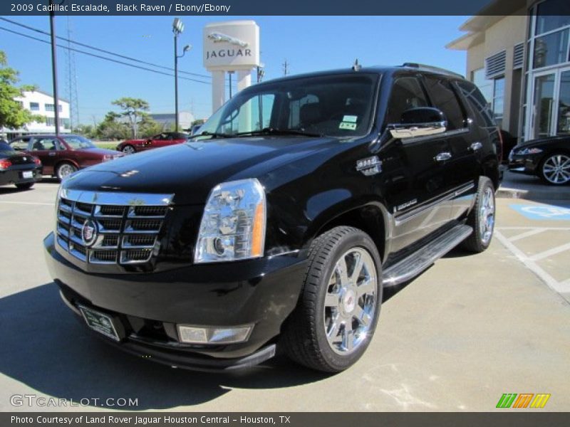 Black Raven / Ebony/Ebony 2009 Cadillac Escalade