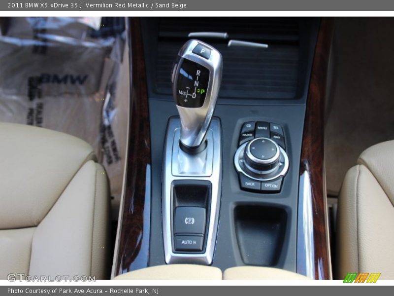 Vermilion Red Metallic / Sand Beige 2011 BMW X5 xDrive 35i