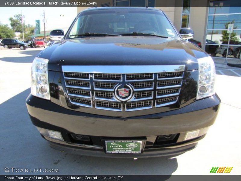 Black Raven / Ebony/Ebony 2009 Cadillac Escalade