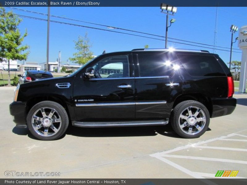 Black Raven / Ebony/Ebony 2009 Cadillac Escalade