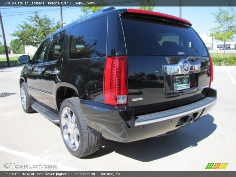 Black Raven / Ebony/Ebony 2009 Cadillac Escalade