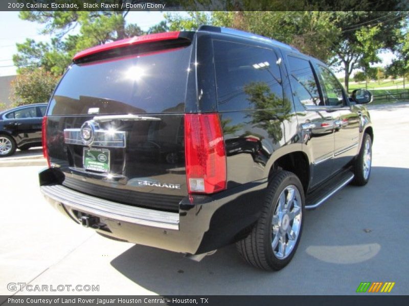 Black Raven / Ebony/Ebony 2009 Cadillac Escalade