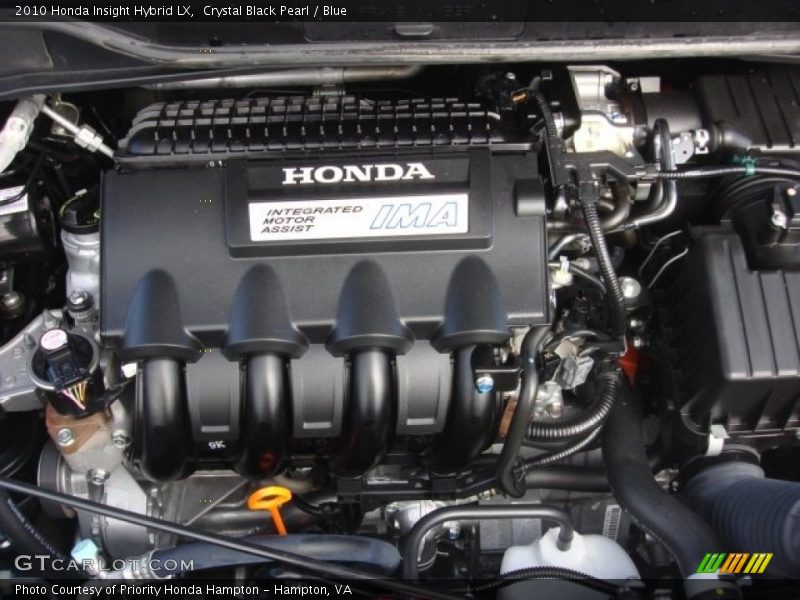 Crystal Black Pearl / Blue 2010 Honda Insight Hybrid LX