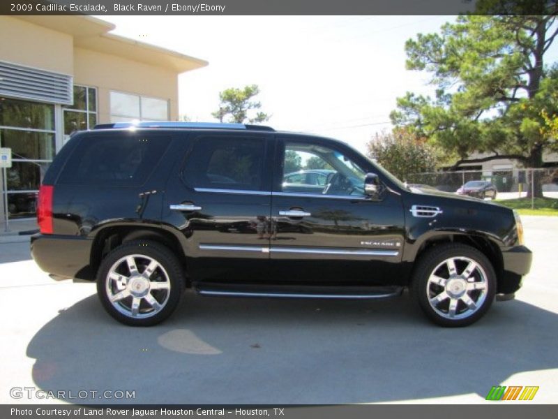 Black Raven / Ebony/Ebony 2009 Cadillac Escalade