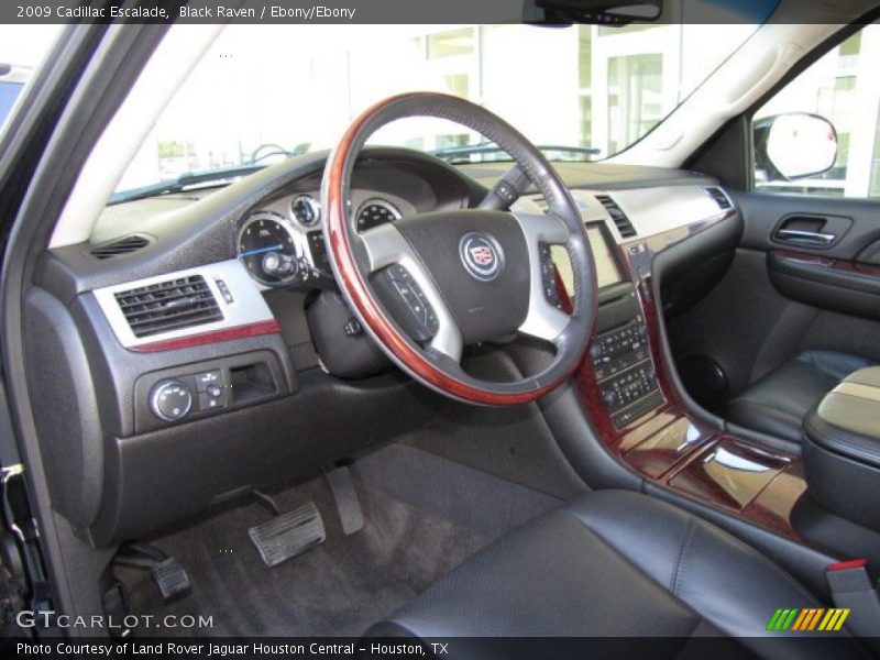 Black Raven / Ebony/Ebony 2009 Cadillac Escalade