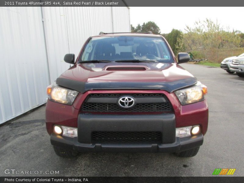 Salsa Red Pearl / Black Leather 2011 Toyota 4Runner SR5 4x4
