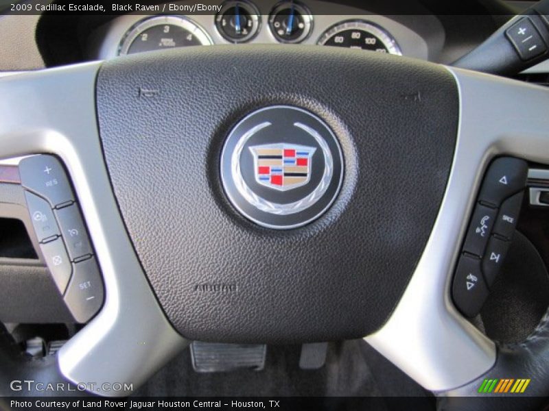 Black Raven / Ebony/Ebony 2009 Cadillac Escalade