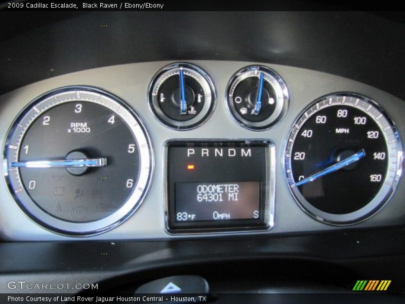 Black Raven / Ebony/Ebony 2009 Cadillac Escalade