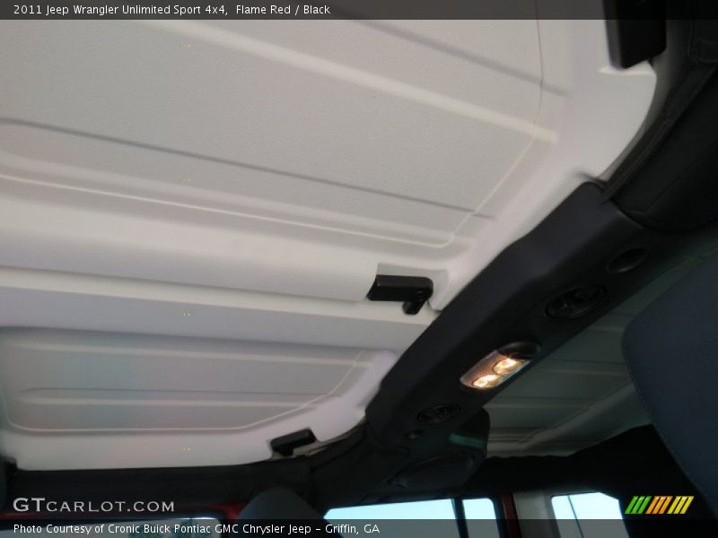 Flame Red / Black 2011 Jeep Wrangler Unlimited Sport 4x4