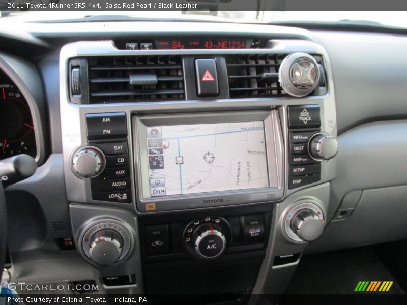 Salsa Red Pearl / Black Leather 2011 Toyota 4Runner SR5 4x4