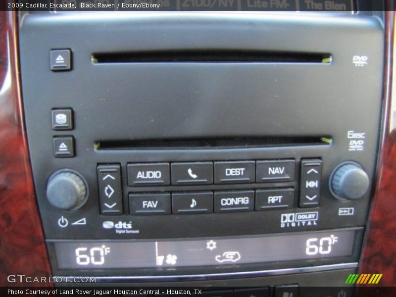 Black Raven / Ebony/Ebony 2009 Cadillac Escalade