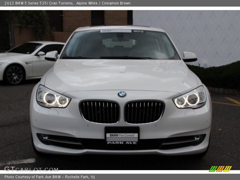 Alpine White / Cinnamon Brown 2013 BMW 5 Series 535i Gran Turismo