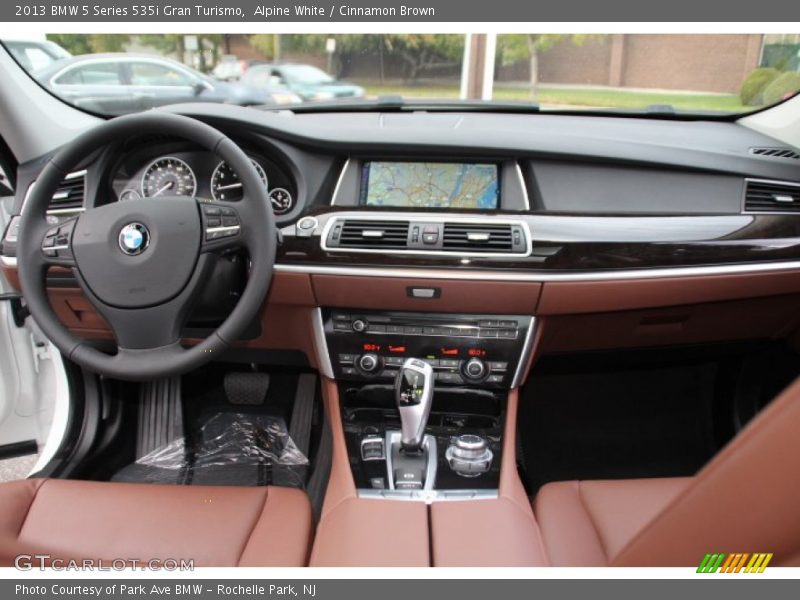 Alpine White / Cinnamon Brown 2013 BMW 5 Series 535i Gran Turismo