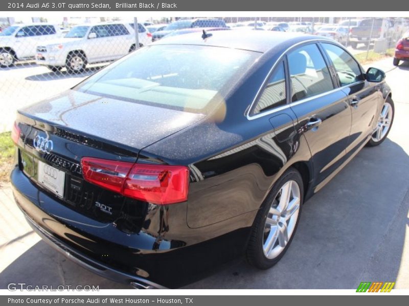 Brilliant Black / Black 2014 Audi A6 3.0T quattro Sedan