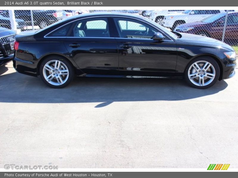 Brilliant Black / Black 2014 Audi A6 3.0T quattro Sedan