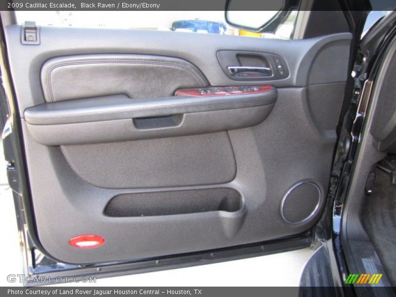 Black Raven / Ebony/Ebony 2009 Cadillac Escalade